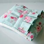Tilda Cosmetics Bag Make Up Blue Pink And White..